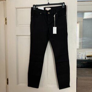 HATCH The Slim Maternity Jean, Under the Bump, Jet Black, 29